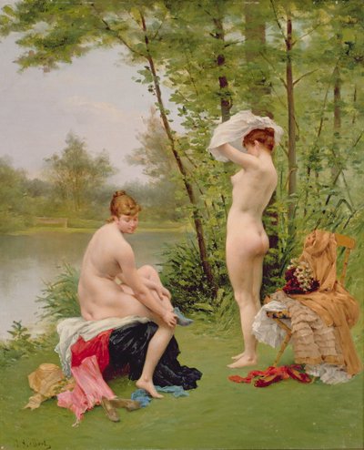 Les baigneurs - Jules Scalbert